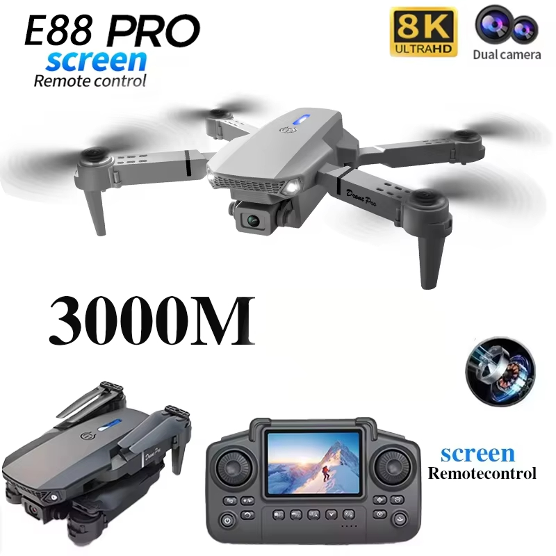 Jjrc Drone X12 - 2026 New E88 Drone 8K HD