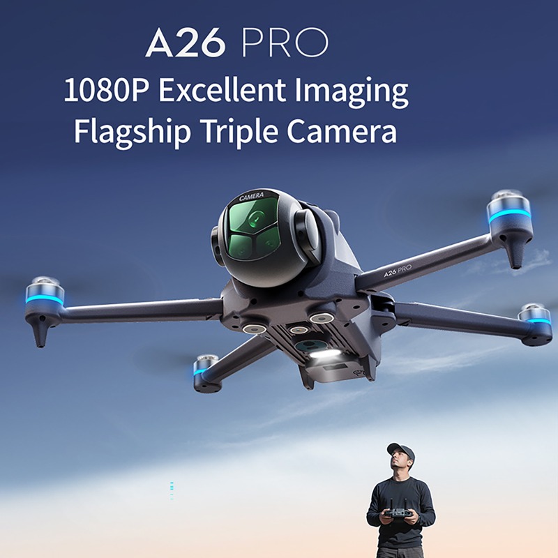 A26 Pro GPS Drone with 4.5-inc - đánh giá và giá Drone Gps Mount