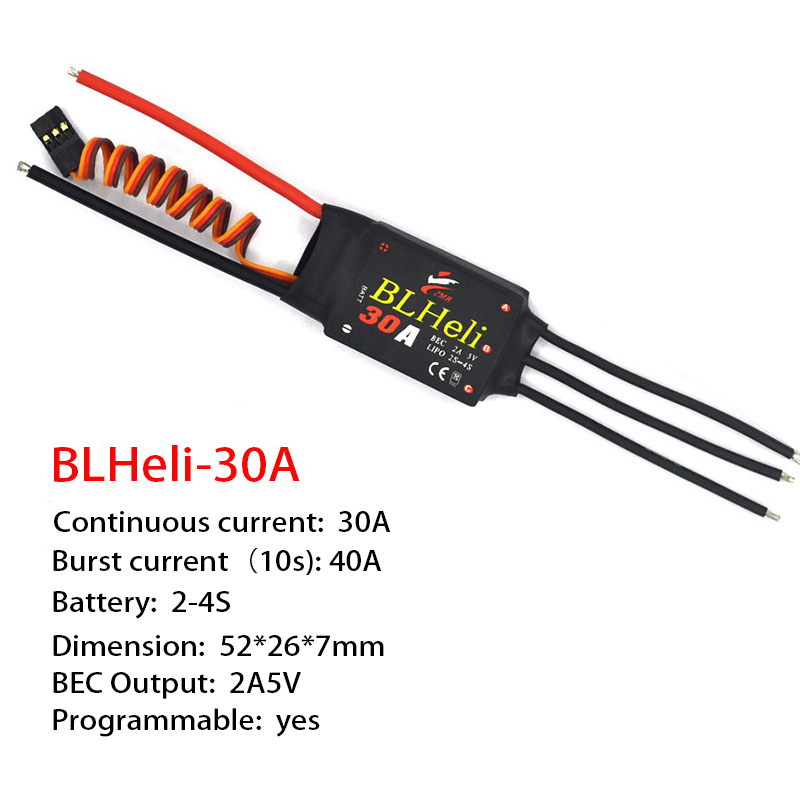 1-3Pcs Brushless ESC BLHeli 20 - đánh giá và giá Drone Motor