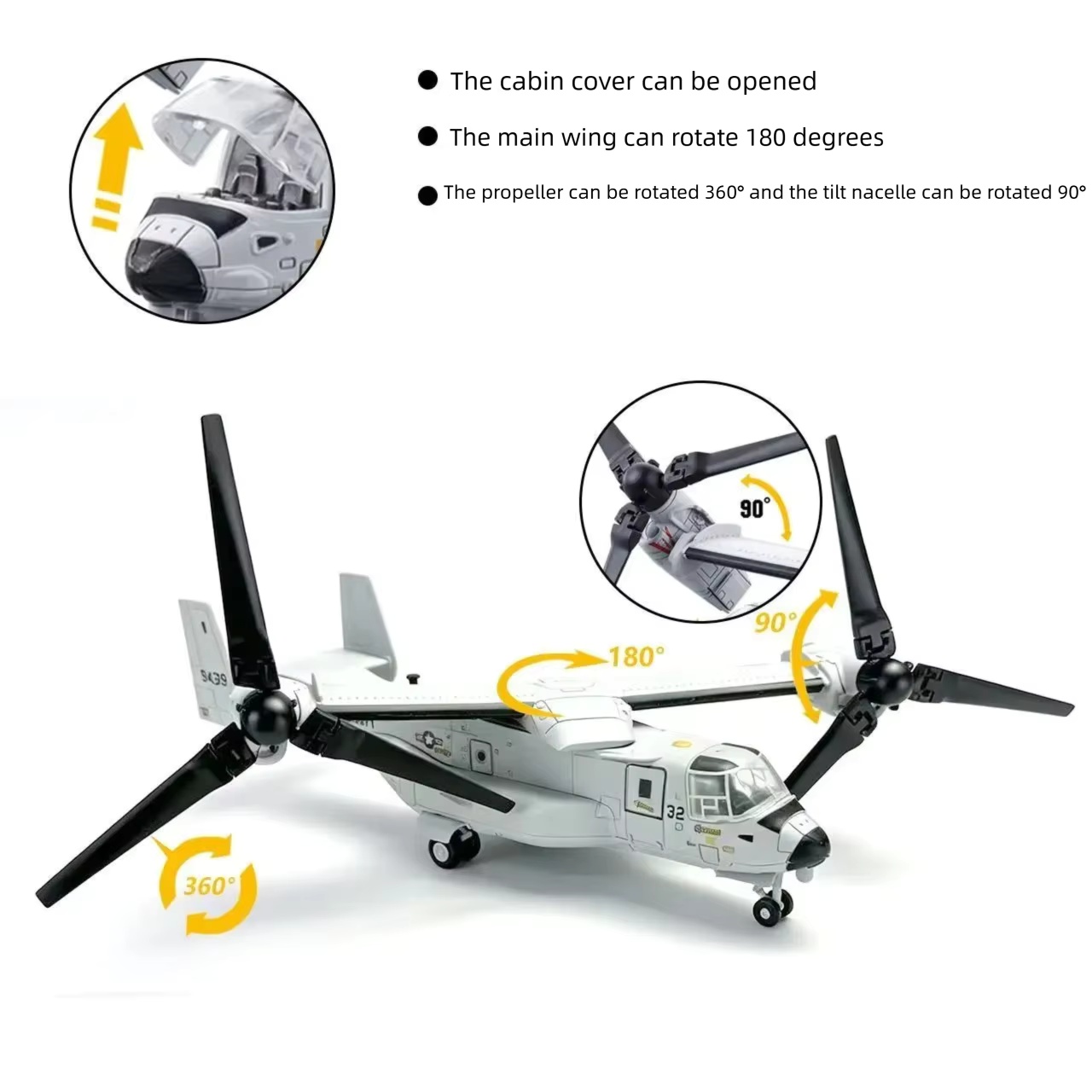 1/72 Scale ABS Plastic V-22 Os - đánh giá và giá Jjrc Drone X12