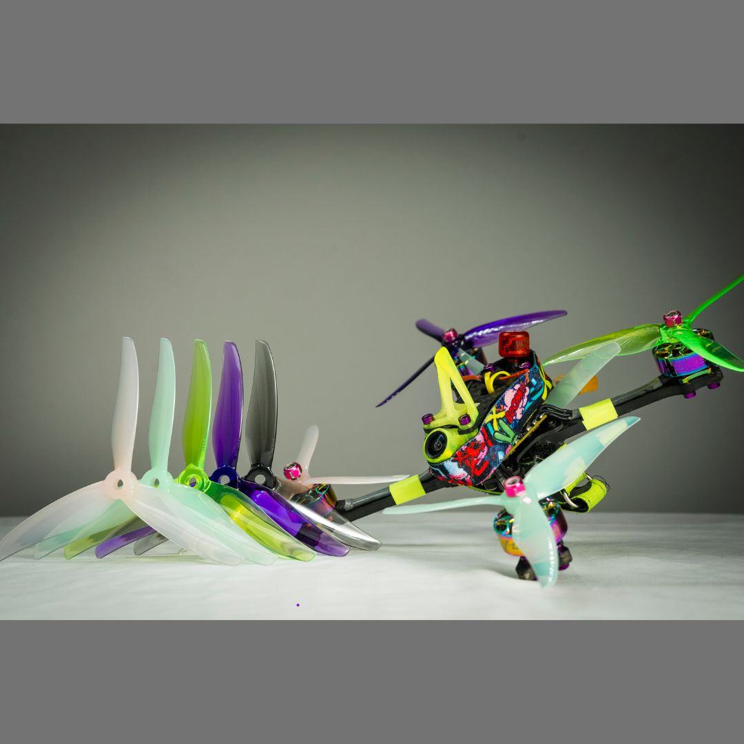 Gemfan Fury 5131.0 Propeller 3 - đánh giá và giá Drone Battery Strap