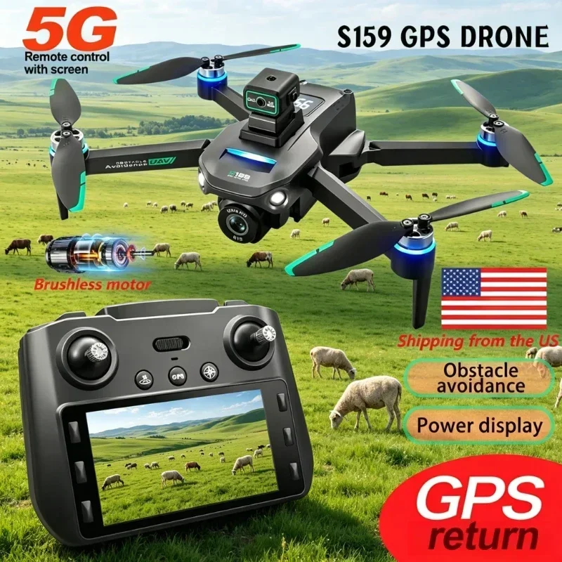 S159 GPS Drone, HD Dual Camera - đánh giá và giá Drone Gps Mount